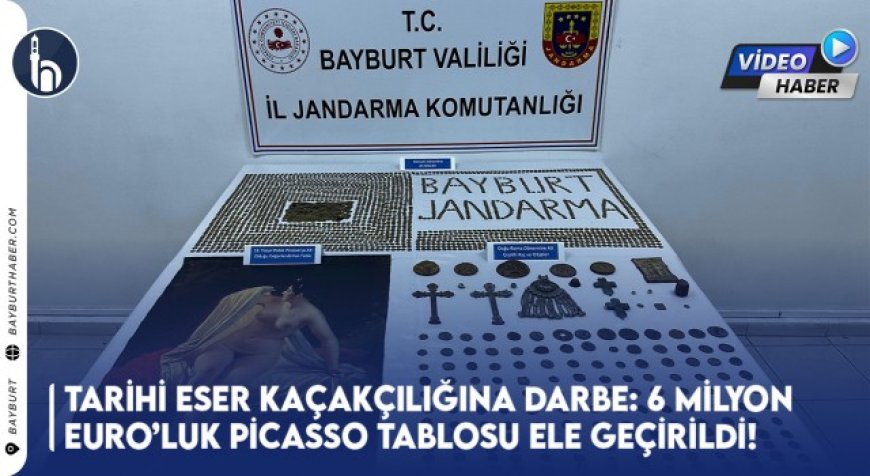 Tarihi Eser Kaçakçılığına Darbe: 6 Milyon Euro’luk Picasso Tablosu Ele Geçirildi!