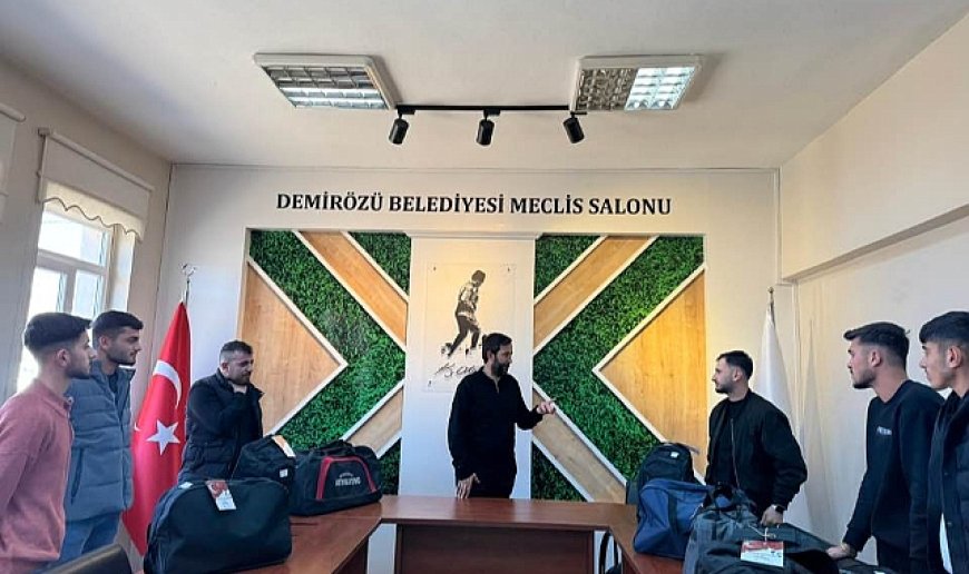 Mehmetçiğin ihtiyaçları, Demirözü Belediyesi'nden