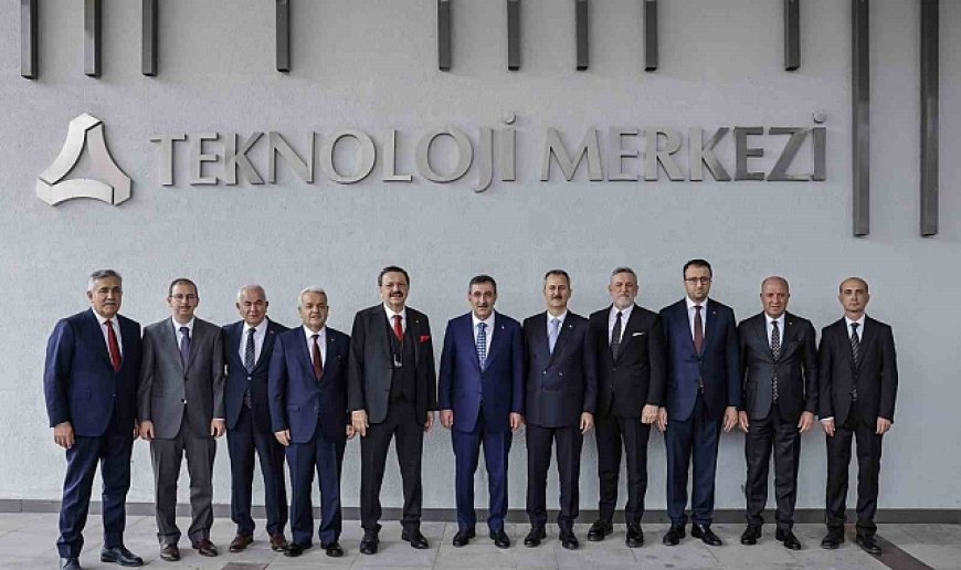 Cumhurbaşkanı Yardımcısı Yılmaz: "Milletimizin güçlü yarınlara yürüyebilmesi için her türlü imkanla buluşturmakta bizim görevimizdir"