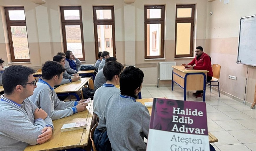 Öğrencilere sağlıklı yaşam ve kitap okuma alışkanlığı kazandırılıyor