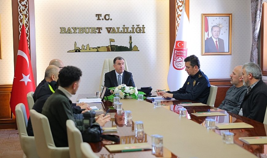 Bayburt’ta yaşanan asayiş olayları değerlendirildi