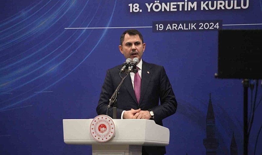Bakan Kurum: "2025 yılının sonunda evine girmeyen tek bir vatandaşımızı bırakmayacağız"
