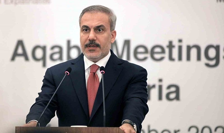 Dışişleri Bakanı Fidan: "İsrail hiçbir zaman için Esad'ın gitmesini istemedi"