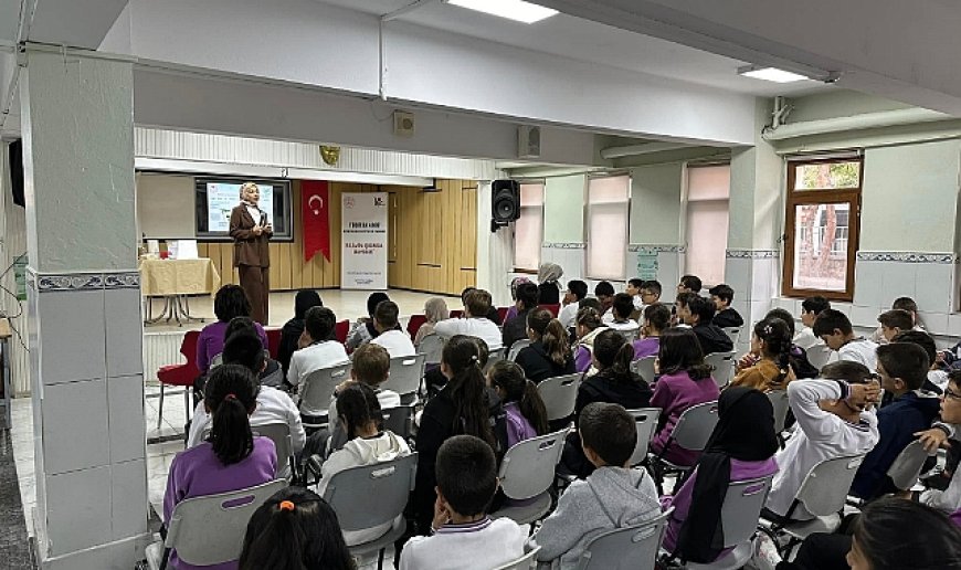 Öğrencilere biyoçeşitliliğin ve tabiatın önemi anlatıldı