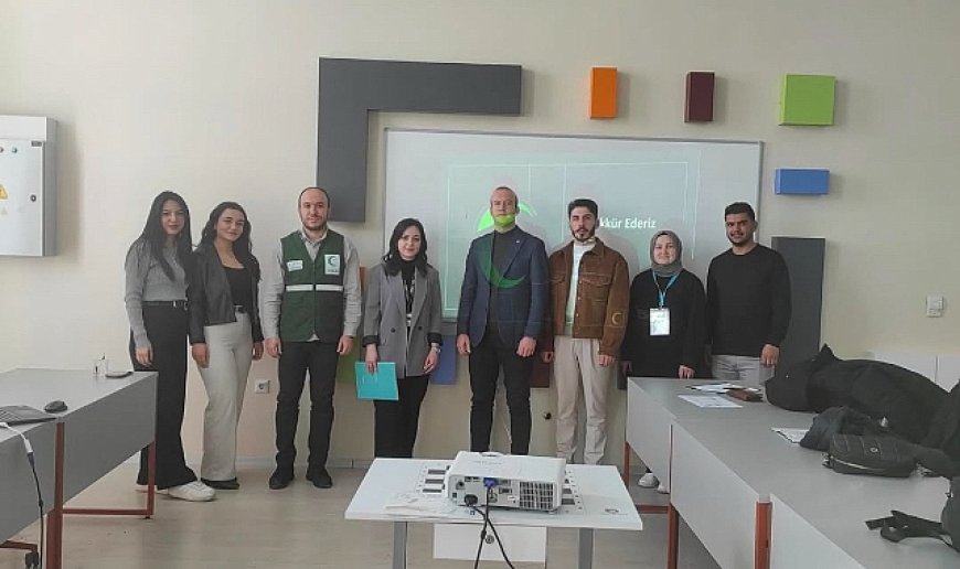 Genç Ofis Merkezi’nde Yeşilay tanıtıldı