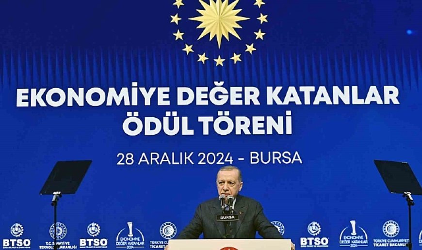 Cumhurbaşkanı Erdoğan'dan tekstil ve mobilya sektörüne destek müjdesi