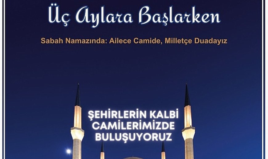 Bayburt İl Müftülüğü'nden 'Camilerimizde buluşuyoruz' çağrısı