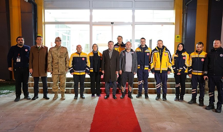 Vali Eldivan’ın yılbaşı ziyaretleri