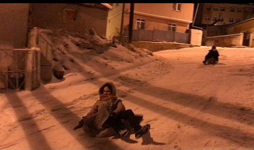 Çocuklar karın tadını çıkarttı