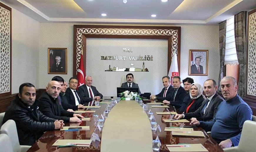 Bayburt'ta yeni yılın ilk İl İstihdam Kurulu ilk toplantısı yapıldı