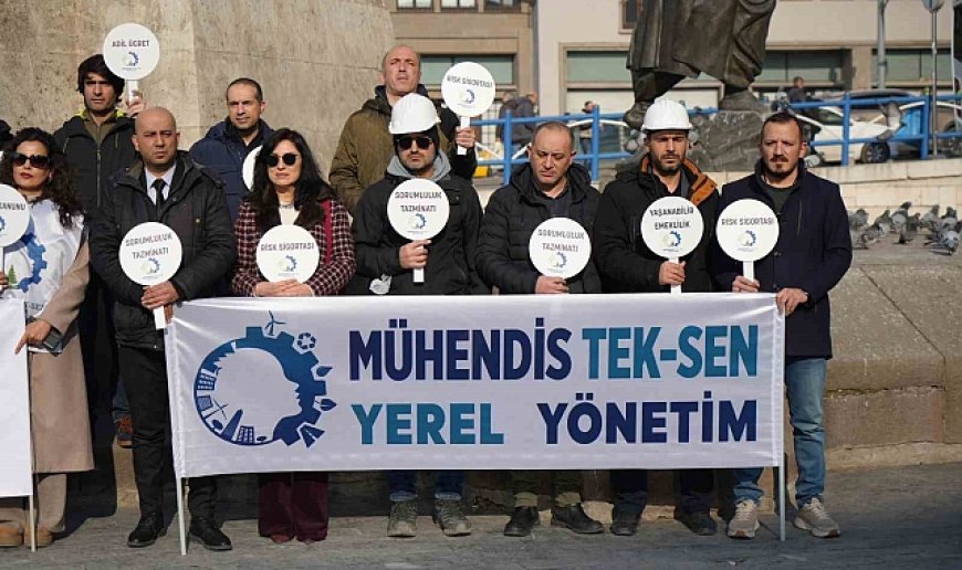 Mühendis Tek-Sen'den kamu personeline ilişkin maaşlarına düzenleme talebi