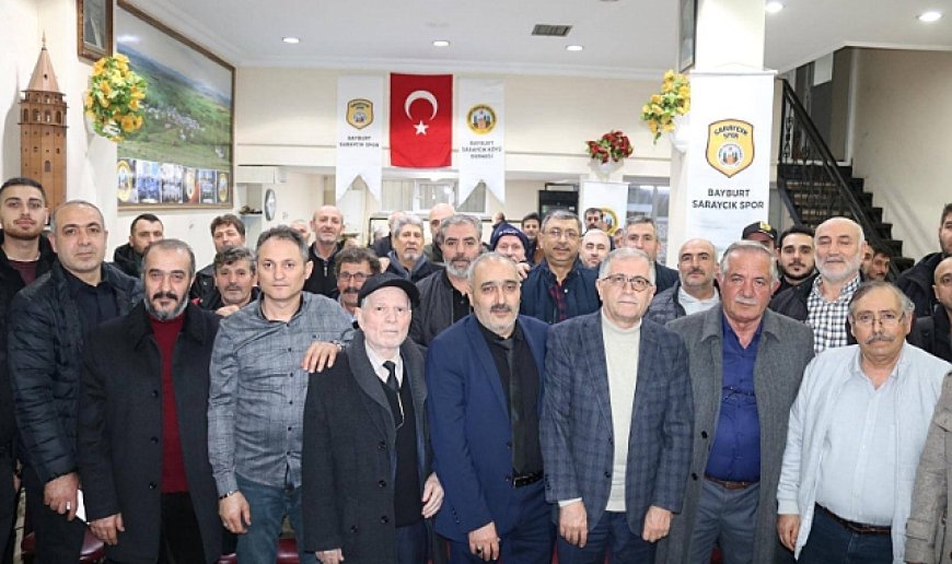 Saraycık Derneği’nde Kerameddin Öztürk güven tazeledi