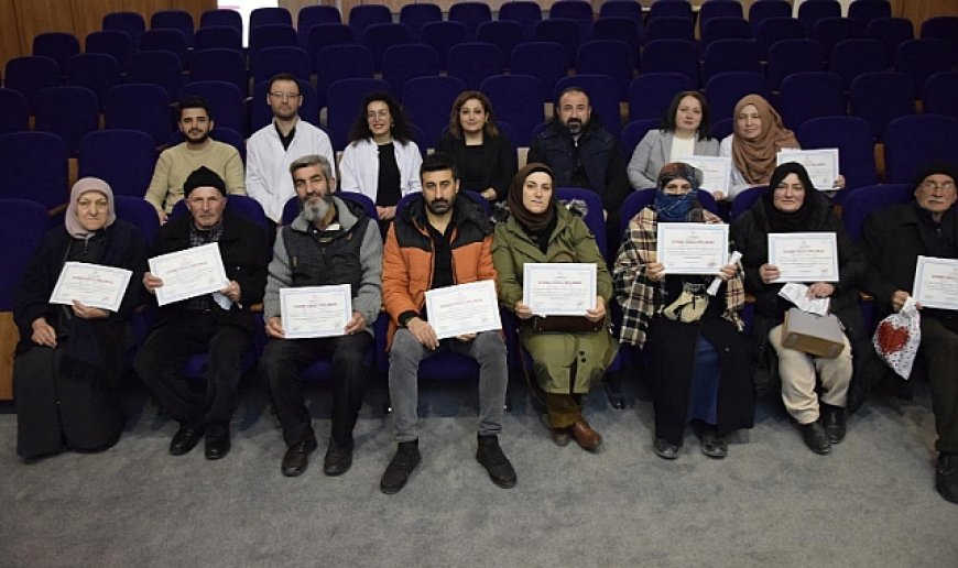 Diyabet okulu yeni yılın ilk mezunlarını verdi