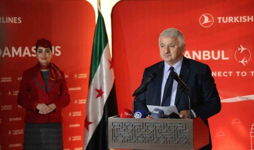 Dışişleri Bakan Yardımcısı Yılmaz: "Türkiye-Suriye havayolu bağlantısının yeniden tesis edilmesi mutluluk kaynağı"