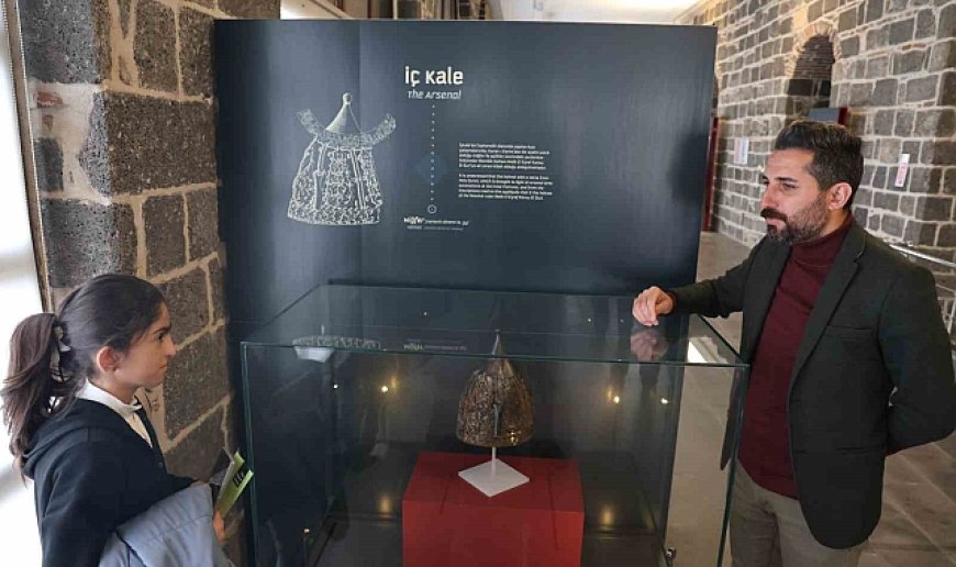 Memlük Devleti'nin son sultanının miğferi Diyarbakır'da sergileniyor