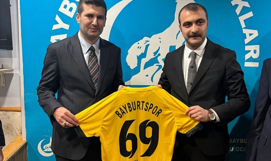 Ülkü Ocakları Genel Başkanı Yıldırım Bayburt'taydı