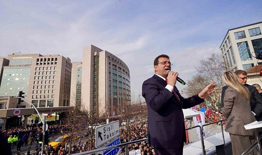 İBB Başkanı İmamoğlu hakkında başlatılan 2 ayrı soruşturma kapsamında İstanbul Adliyesine gelerek ifade verdi