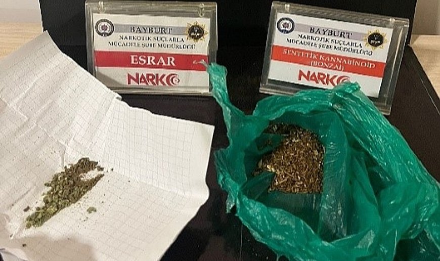 Uyuşturucu kullanan 2 kişiye işlem yapıldı