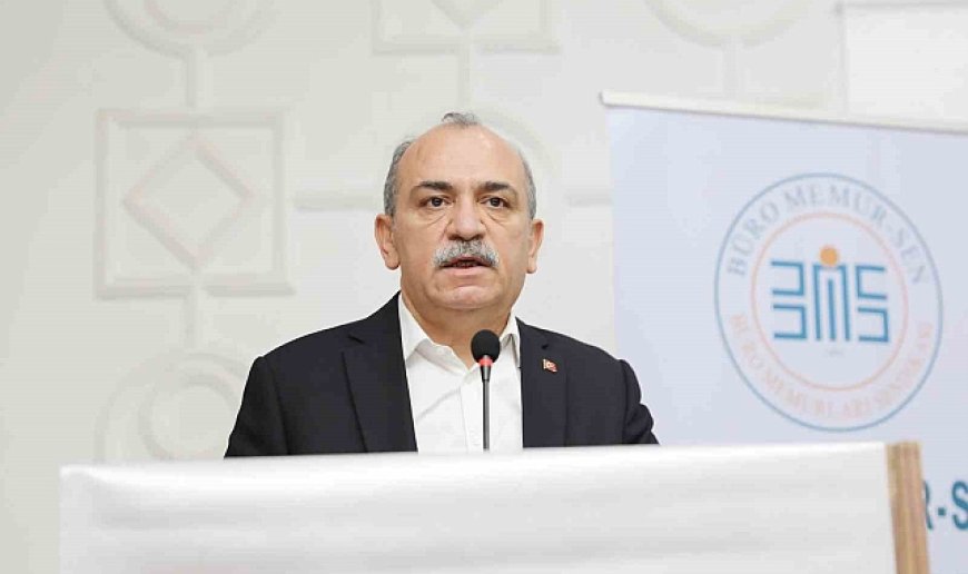 Büro Memur-Sen Genel Başkanı Yazgan: "Altı aylık ücret artışı, bir ayda eridi"