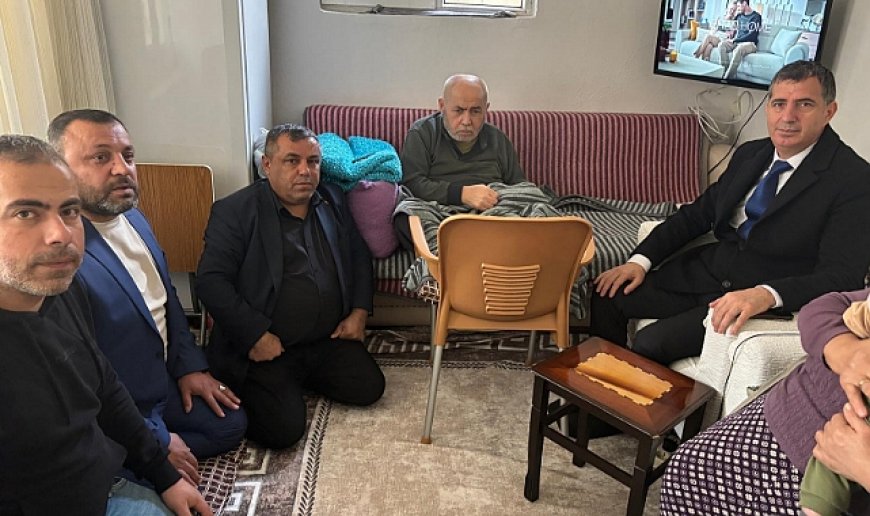 Ateş, Adıyaman'da depremzede ailelere konuk oldu