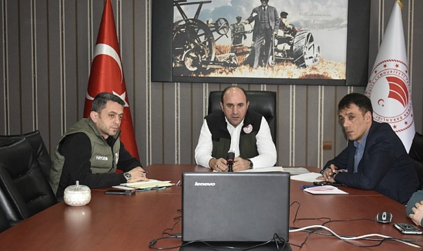 Tarımda zoom toplantısı