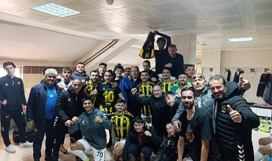 Haftalar sonra galibiyet pozu