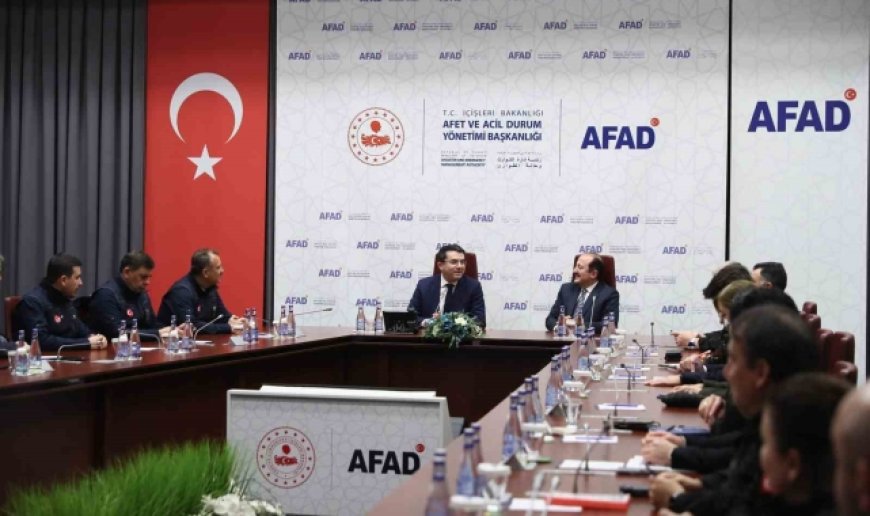 AFAD Başkanlığına atanan Pehlivan görevine başladı