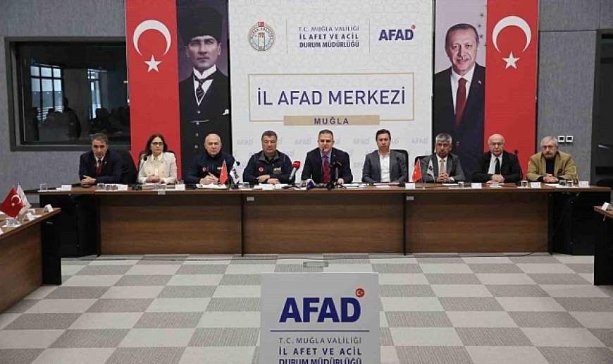 AFAD'ın Ege Denizi'ndeki sismik aktivitelere ilişkin toplantıları devam ediyor