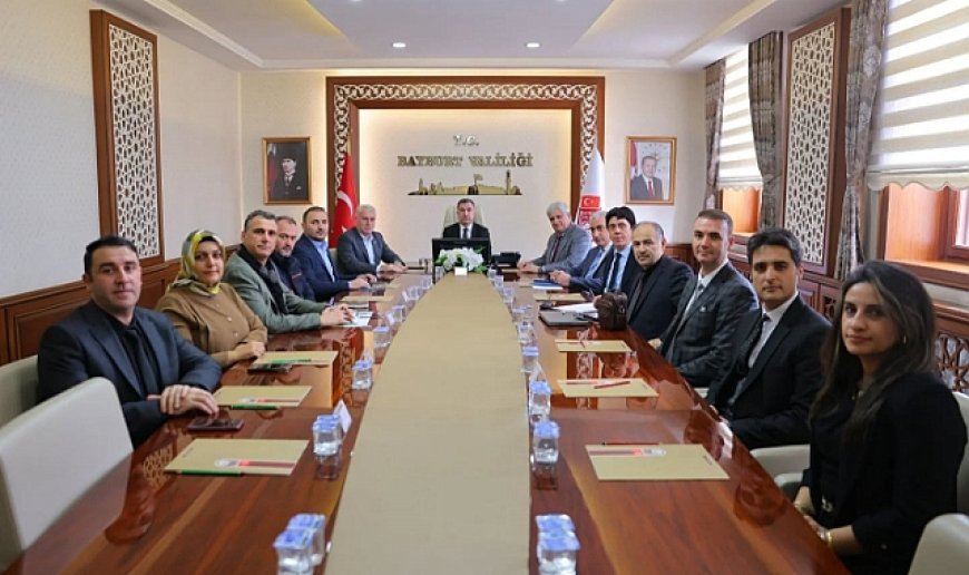 Bayburt’ta altyapı ve güvenlik toplantısı düzenlendi