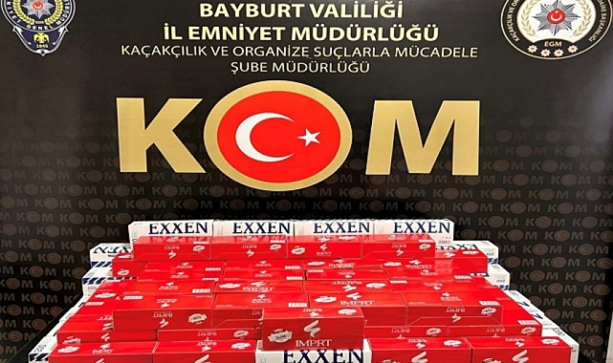 20 bin boş makaron yakalandı