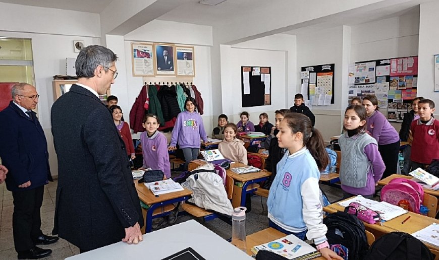 Milli Eğitim Müdürü Kahraman Arpalı’daydı