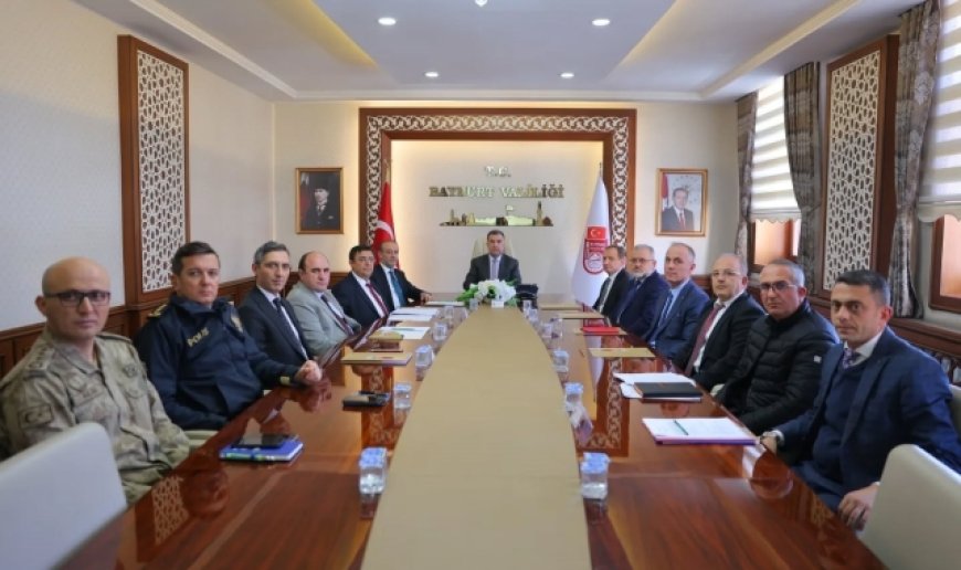 Bayburt'ta 'Hayvanları Koruma Kurulu Toplantısı' yapıldı
