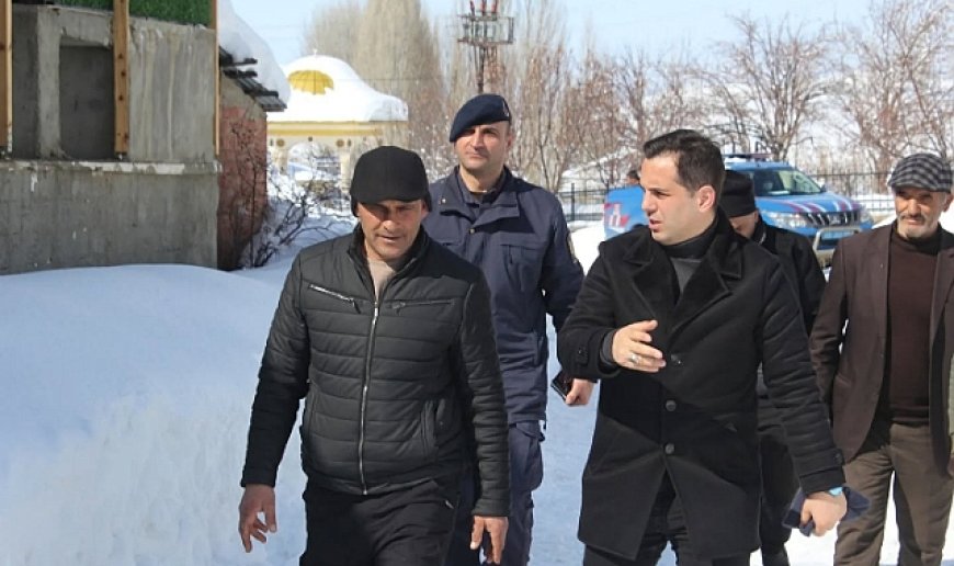 Kaymakam Şahin, köy ziyaretlerini sürdürüyor