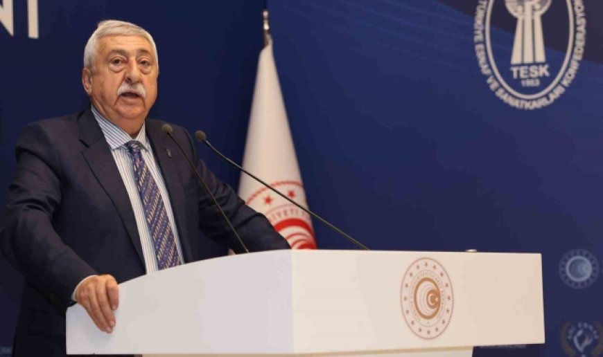 TESK Genel Başkanı Palandöken: "Faizlerde yapılacak indirim ekonomiyi canlandıracağı gibi enflasyonun da aşağı gelmesine katkı sağlayacaktır"