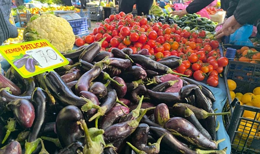 Olumsuz hava şartları patlıcan fiyatlarını yükseltti