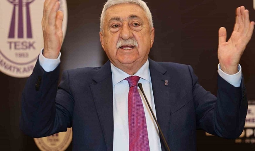 TESK Başkanı Palandöken: "Girişimciliğin önündeki en büyük engel yüksek faiz ve maliyetlerdir"