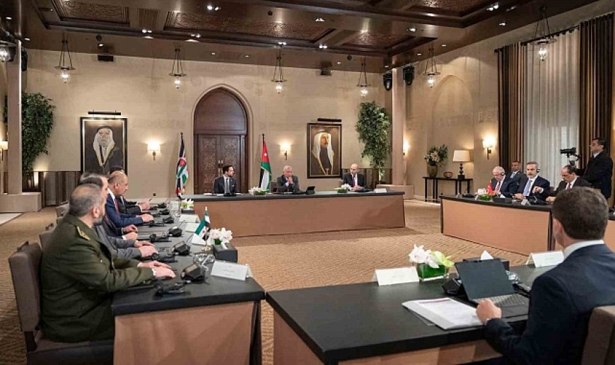 Dışişleri Bakanı Fidan, Milli Savunma Bakanı Güler ve MİT Başkanı Kalın Ürdün Kralı II. Abdullah tarafından kabul edildi