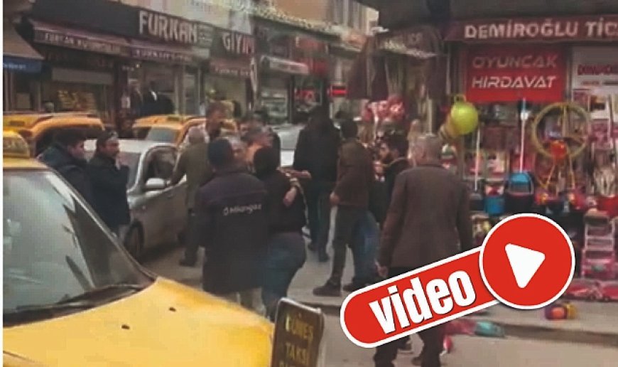 Yol verme tartışması kavgaya dönüştü!