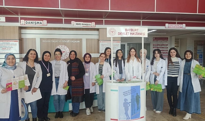 Açtıkları standla obeziteye dikkat çektiler