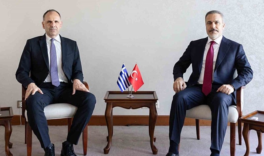 Dışişleri Bakanı Fidan, Yunanistan Dışişleri Bakanı Gerapetritis ile bir araya geldi