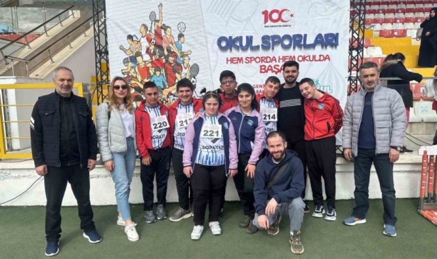 Bayburtlu özel öğrenciler Özel Sporcular Türkiye Şampiyonası'ndan galibiyetle döndüler