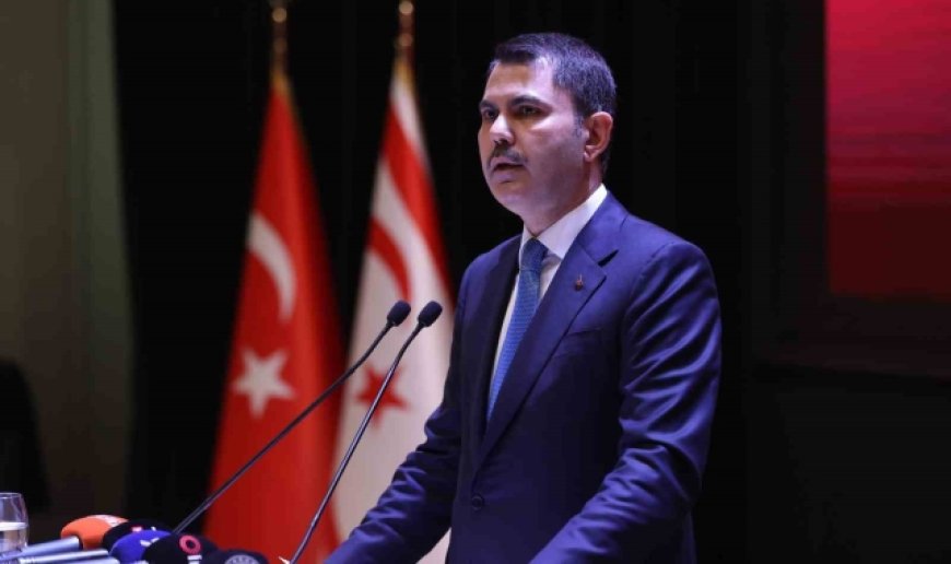 Bakan Kurum: "Kıbrıs Türk halkının gelecek 100 yılını garanti altına alacak Master Planımızı hayata geçireceğiz"