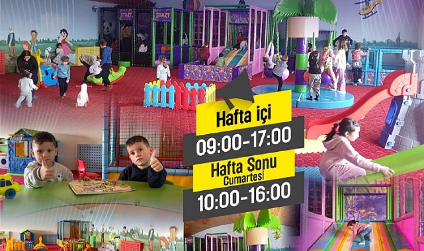 Çocuk oyun alını Cumartesi günleri de hizmet verecek