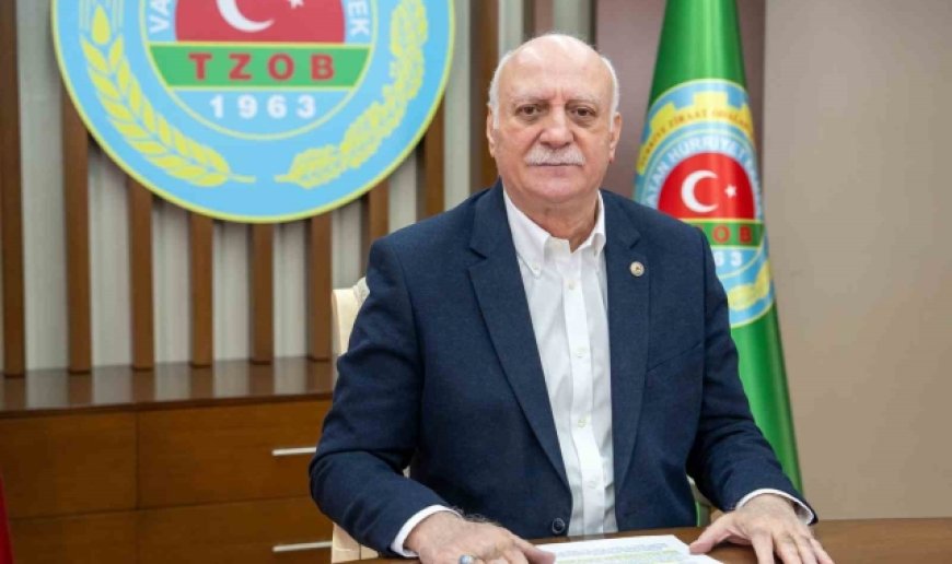 TZOB Genel Başkanı Bayraktar: "Çiftçilerin zararlarının karşılanması için fon oluşturulmalı"
