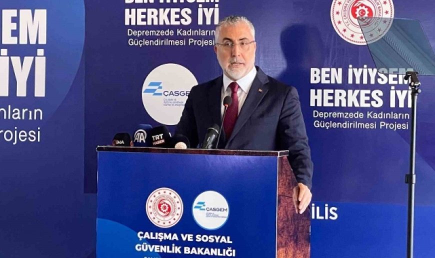 Bakan Işıkhan: "Tüm illerimizi yeniden ayağa kaldırmak ve yaralarımızı sarmak için çok hızlı harekete geçtik"