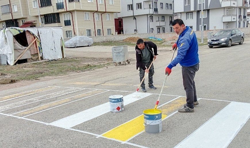 Bayburt Belediyesi’nden trafik çalışması
