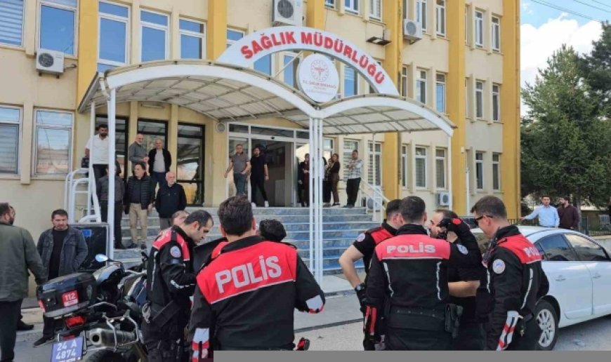 Sağlık Müdürlüğünde olay çıkaran zanlı tutuklandı