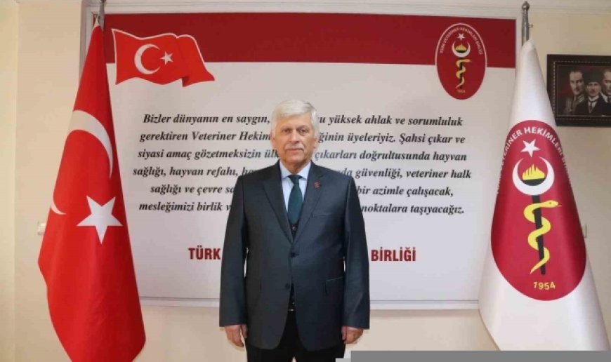 TVHB Başkanı Eroğlu: "Sağlıkta şiddet kapsamında veteriner hekimlerin yer almasını talep ediyoruz"