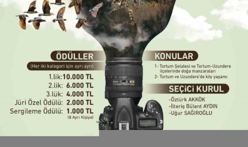 Tortum ve Uzundere'de bahar coşkusu foto safariyle taçlanacak