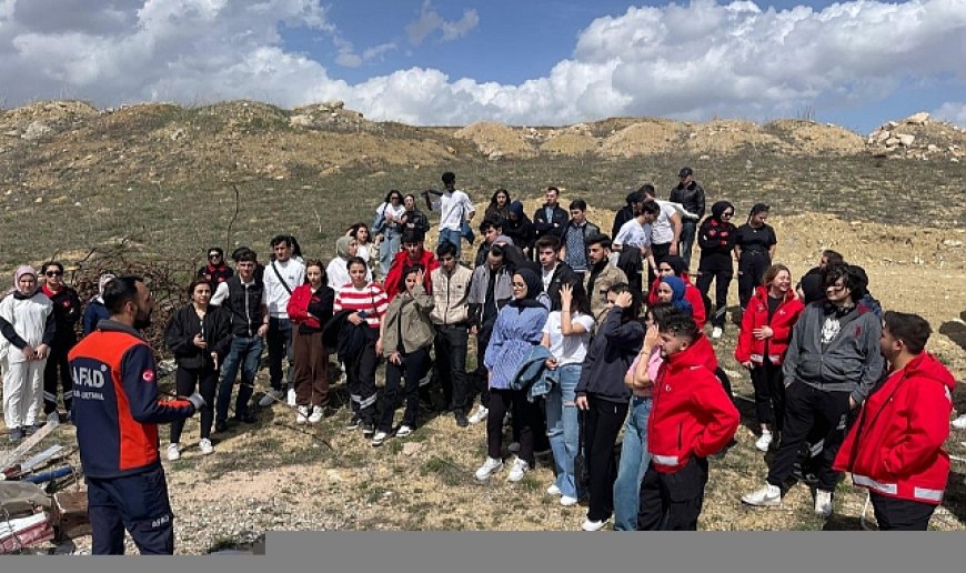 Afetlere karşı eğitim ve tatbikat yapıldı